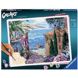 PEINTURE À NUMÉROS RAVENSBURGER - MEDITERRANE LANDSCAPE